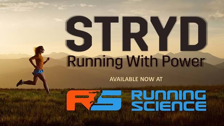 STRYD running power output