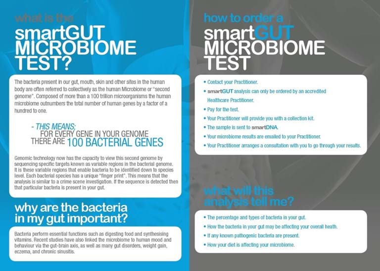Microbiome analysis and gut health